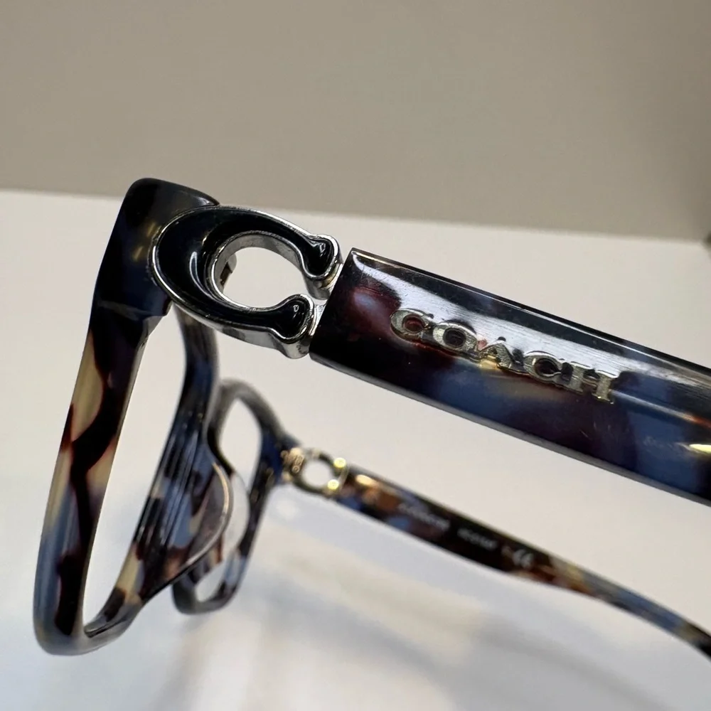 COACH HC 6154F - 5613 (Blue Tortoise) 52•17•140‎ COACH EYEGLASSES COACH GLASSES
